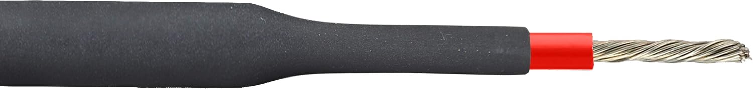 1/4" Heat Shrink Tubing, 50 pcs, 4" Long, High Voltage & Temperature Rating view 3