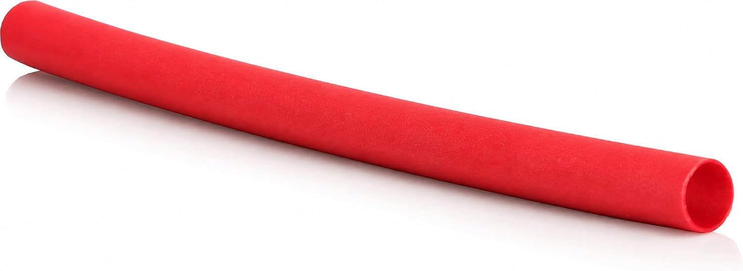 1/4" Red Heat Shrink Tubing, 50 pcs, 4" Long, High Voltage & Temperature Rating view 3